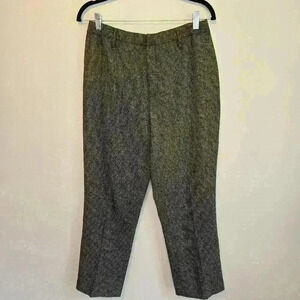 Ellen Tracy Women's Dress Pants Office Silk Wool Blend Size 12P